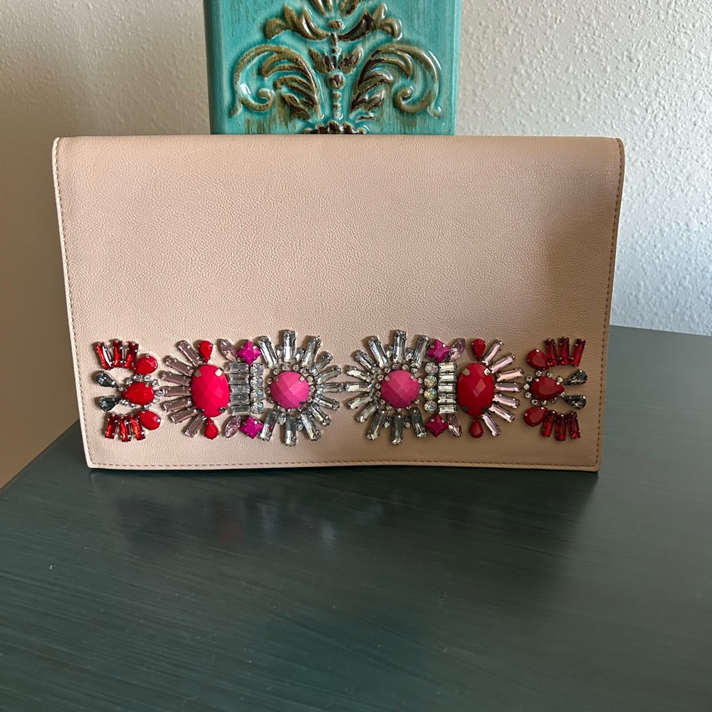 Express Embellished Clutch